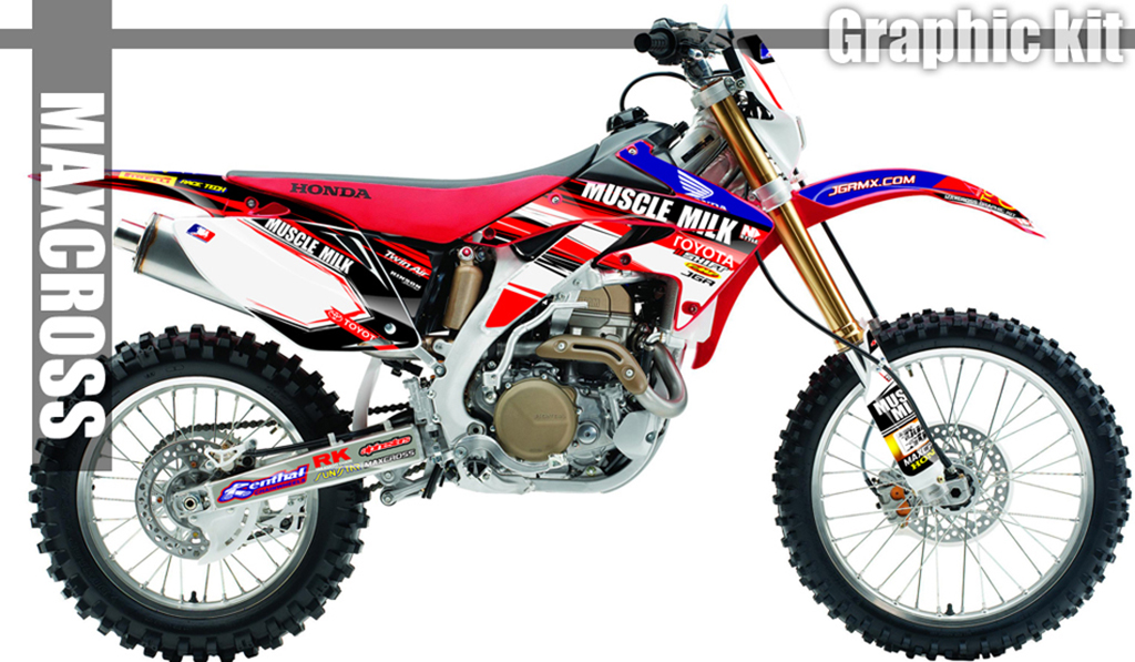 HONDA CRF-R CRF-X 2004-2019 MSP-MUSCLE STYLE